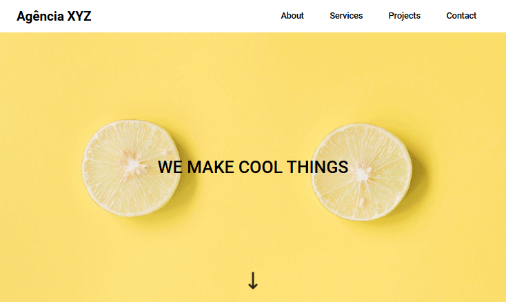 Projeto Landing Page de Agência