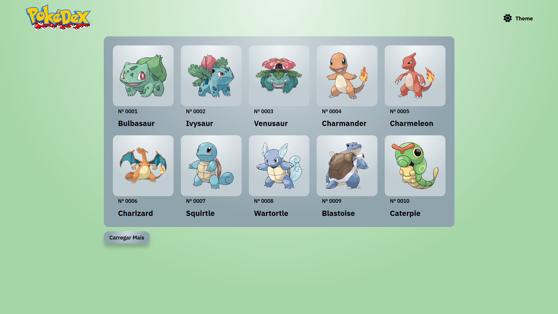 Projeto Pokédex
